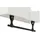 MÖBELPARTNER Wandregal Ella 59,8 x 13,5 x 31,5 cm Weiß