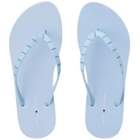 Tommy Hilfiger Damen Flip Flops Tommy Essential Beach Sandal Badeschuhe, Blau (Vessel Blue), 42 EU