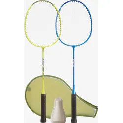 Badminton-Set Erwachsene - Fun Set BR130 lime/blau EINHEITSGRÖSSE