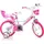 DINO BIKES Girlie 14 Zoll RH 25 cm weiß/rosa