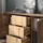 Vicco Kommode Hatto, Eiche, 124 x 69.6 cm,