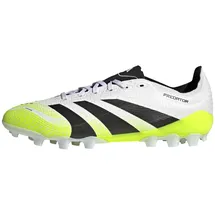 adidas Predator League 2G/3G AG Herren Cloud White/Core Black/Lucid Lemon 40 2/3