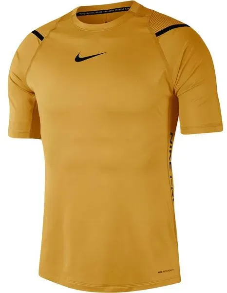 NIKE Herren Trainingsshirt "Nike Pro AeroAdapt", POLLEN RISE/POLLEN RISE, S