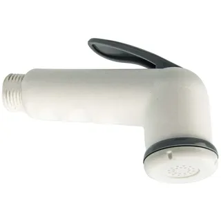 tecuro Bidet WC Handbrause SHATTAF, 1-strahlig, 1/2 Zoll Schlauchanschluss, weiß