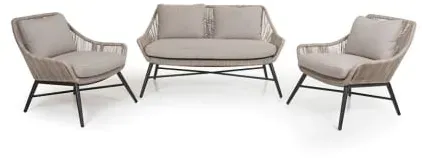 Brafab Pembroke Loungegruppe 3-teilig inkl. Polster