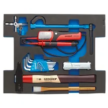 Gedore 1100 CT2-03-600 D Sortiment Sanitär in 2/2 L-BOXX 136 Modul unten