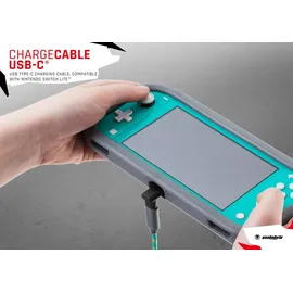 Snakebyte Charge:Cable Ladekabel Türkis/Gelb USB