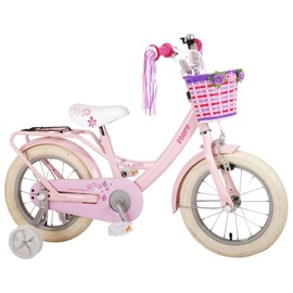 Volare Kinderfahrrad Ashley für Mädchen 14 Zoll Kinderrad in Rosa Fahrrad