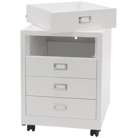 Mendler HWC-L49 Aktenschrank 55x40x41 cm weiß
