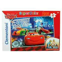 Boden-Puzzle - Cars - 40 Teile