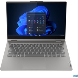 Lenovo ThinkBook 14s Yoga G3 IRU (14″, Intel Core i5-1335U, 8 GB, 256 GB, DE), Notebook, Grau