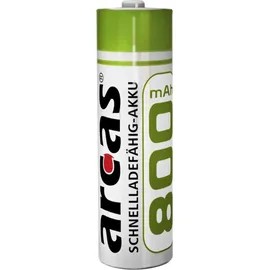 Arcas Akkus Ni-MH AA 2er Blister 800mAh 1,2V HR6 wiederaufladbar
