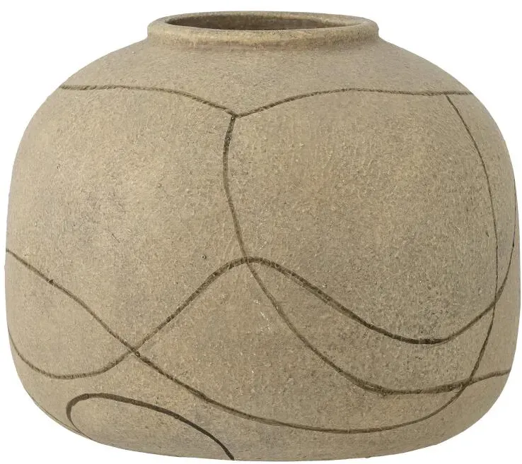 Bloomingville Niza Deko-Vase, Natur, Terrakotta