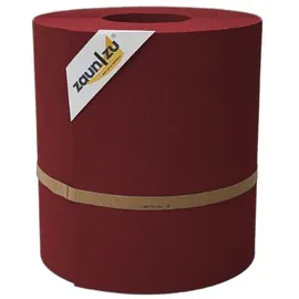 zaunzu® Sichtschutzstreifen PP 26 m x 24 cm Bordeauxrot Metall