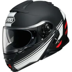 Shoei Neotec 2 Separator Klapphelm, schwarz-weiss-rot, Größe 2XS für Männer