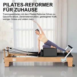 JASPORT Pilates Reformer Schwarz