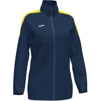 Joma Unisex L Anorak Trivor, Marineblau, Neongelb, L