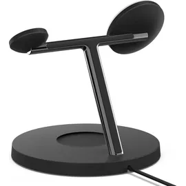 Belkin BoostCharge Pro Drahtloses 3-in-1-Ladegerät mit MagSafe, 15 W, Schwarz