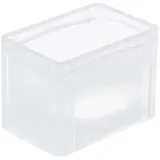Proregal Transparenter Eurobehälter BasicLine Mit Geschlossenem Griff HxBxT 22 x 20 x 30 cm 9,4 Liter Eurobox Transportbox
