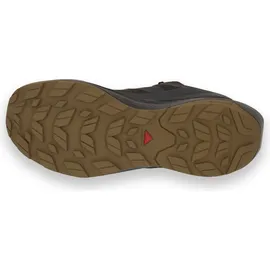 Salomon Elixir Tour wasserdichte Herren Wanderschuhe, Optimaler Komfort, Angenehmes Laufgefühl, Wetterfest, Black, 42 2/3 - 42 2/3