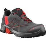 Haix CONNEXIS Safety+ GTX low grau/rot Gr. 111/2 - Grau - 46