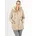 Navahoo Damen, Winterjacke mit Teddyfell Winter Jacke warm gefüttert B991 [B991-Ireliaa-Beige-Gr.S] - S