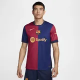 Nike Herren Trikot FC Barcelona 2024/25 Stadium, Home Replika-Fußballtrikot mit Dri-FIT-Technologie - Blau, S