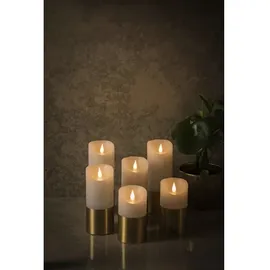 Konstsmide LED-Kerze 14 cm weiß