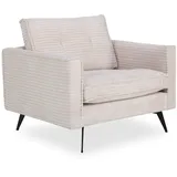 Sansibar Sessel RASKEN Stoff 106 x 89 x 90 cm Beige