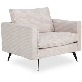 Sansibar Sessel RASKEN Stoff 106 x 89 x 90 cm Beige
