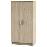 habeig Schuhschrank Kommode, Schrank Holz Dielenschrank, Schuhregal Flurschrank, (Braun) Kleiderschrank