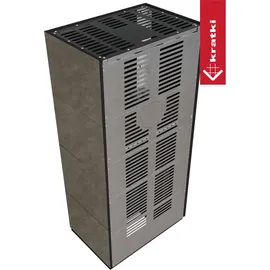 Kratki Kaminbausatz Floki Box Stahl Schwarz