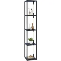 Goplus Stehlampe 29,0cm/163,0cm Schwarz