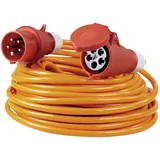 as - Schwabe AS Schwabe 59525 Strom Verlängerungskabel cee Starkstromverlängerung 16A 11kw 25m H07BQ-F 5g1,5 Ip44