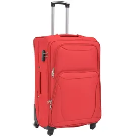 vidaXL Koffer-Set 3-tlg. rot