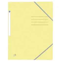 Oxford Eckspanner A4 Karton pastellgelb Top File+