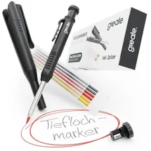 greate Tieflochmarker Bleistift schwarz