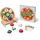 Melissa & Doug Doppelseitige Pizzabeläge Wurfspiele für 1 oder 2 Spieler | Sitzsackzielspiel, Bingo, Tic-Tac-Toe, Zuordnen, Zahl, Motorik, Aktivitätenspielzeug für Kinder ab 3 Jahren