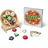 Melissa & Doug Doppelseitige Pizzabeläge Wurfspiele für 1 oder 2 Spieler | Sitzsackzielspiel, Bingo, Tic-Tac-Toe, Zuordnen, Zahl, Motorik, Aktivitätenspielzeug für Kinder ab 3 Jahren