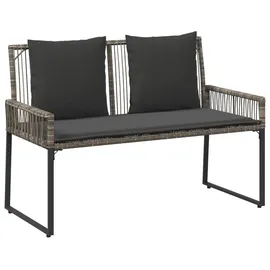 vidaXL Gartenmöbel Set 9-tlg. Grau/Dunkelgrau