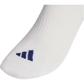 adidas 3-Streifen Essentials Cushioned Crew Socken 6er Pack Orange/Weiß/Blau 43-45