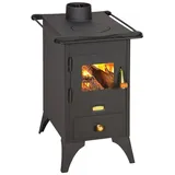 Kaminofen, Holzofen Prity, Modell Mini, Leistung 5.2kW, Füße