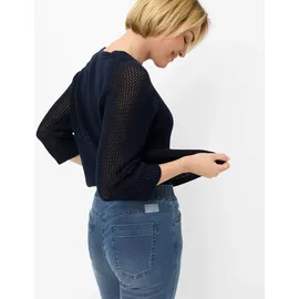 RAPHAELA by BRAX Style CAVINA FRINGE STONED SLIGHTLY USED, denim blau, Gr. 44K