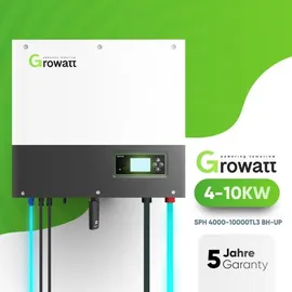 Growatt SPH4000TL3-BH-UP 4kW Hybrid-Wechselrichter 3-phasig