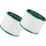 2x HEPA Luftreinigungsfilter Lamellenfilter passend für Dyson Pure Cool Link Turm-Luftreiniger wie DP01 DP03 HP00 HP01 HP02 HP03 967449-04 968101-04