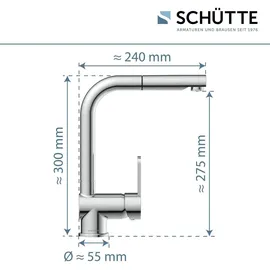 Schütte London chrom 79700
