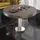 GGM Möbel Bistro Loungetisch Ø 70 x 41 cm Light Wenge/Edelstahl