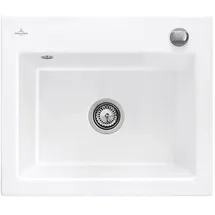 Villeroy & Boch Subway 60 S links flächenbündig keramik weiß alpin Drehknopfventil 565 x 350 mm