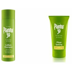 Plantur 39 Phyt-Coffein-Shampoo für coloriertes und strapaziertes Haar + Pflege-Spülung