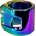 Chilli Pro Scooter Beast V2 Stunt-Scooter Double Clamp 34,9 Rainbow - Bunt